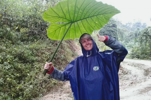 Trekking in the Rain